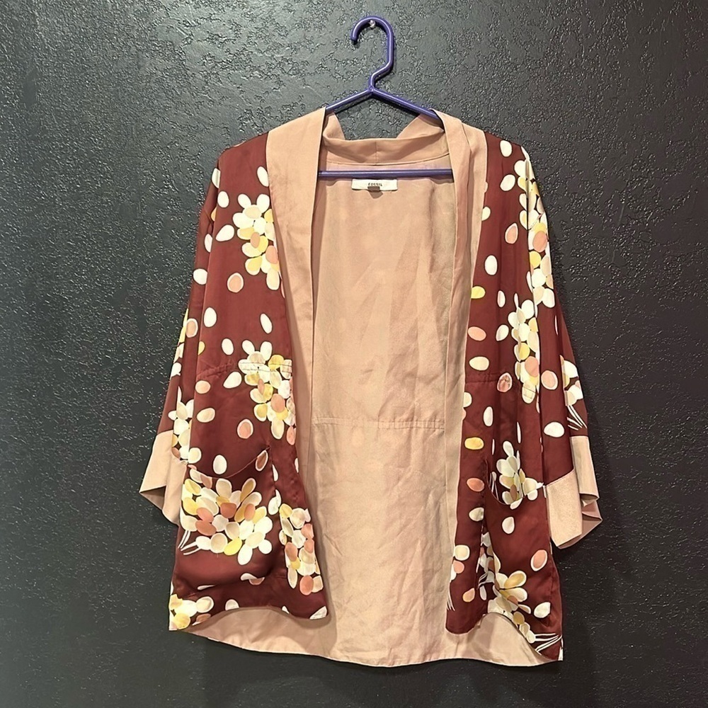 FOSSIL Alisa Kimono Shrug Size XS/S NC0375